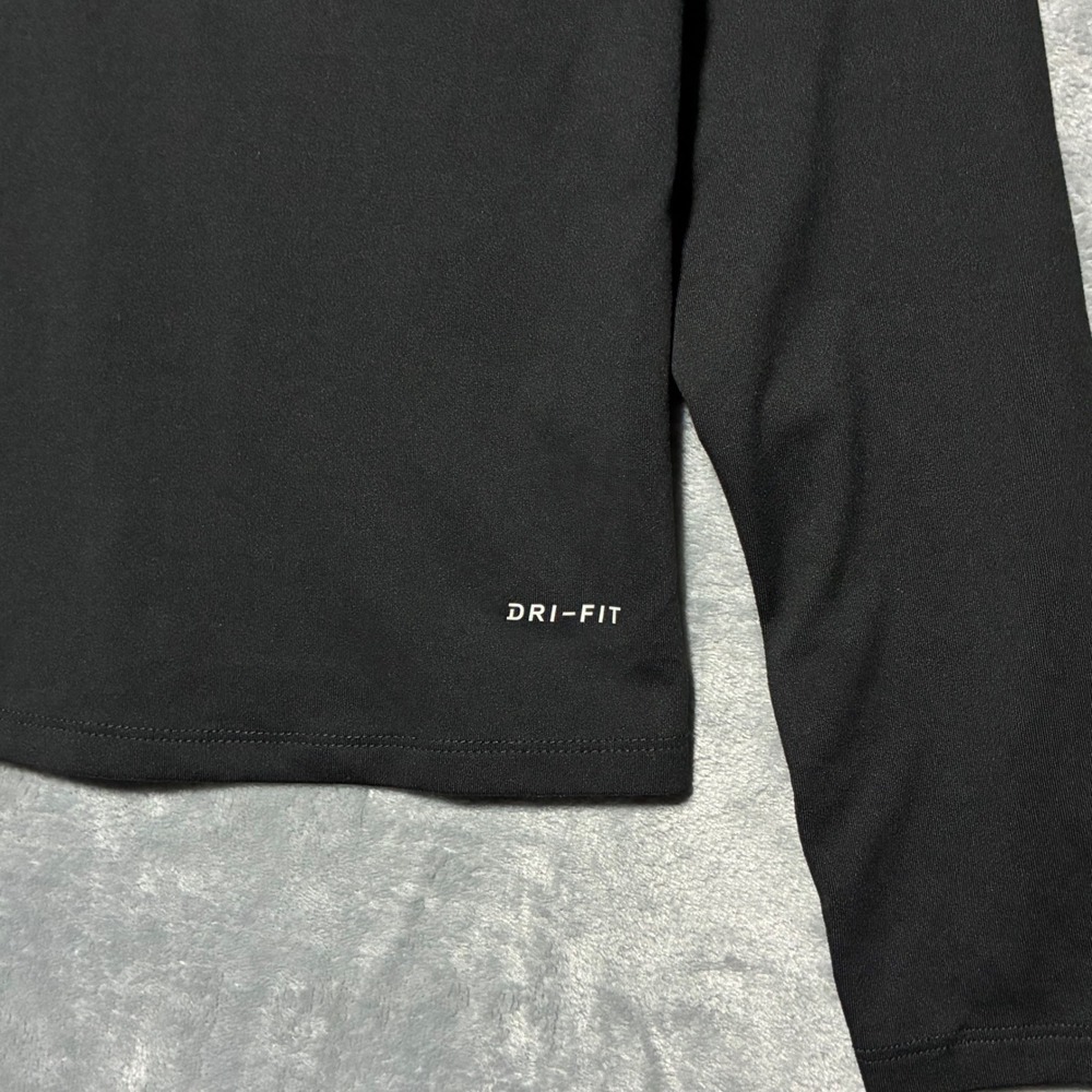 Nike Dri-FIT Quarter Zip Running Pullover Women XL Black - Picture 6 of 10